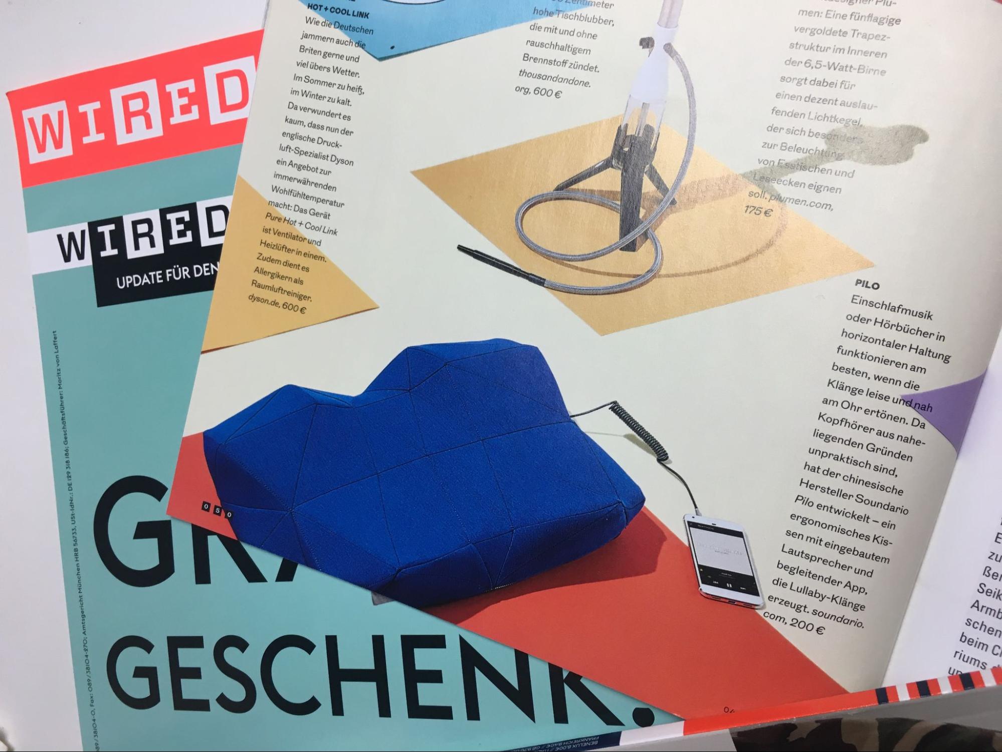 Wired coverage of PILO