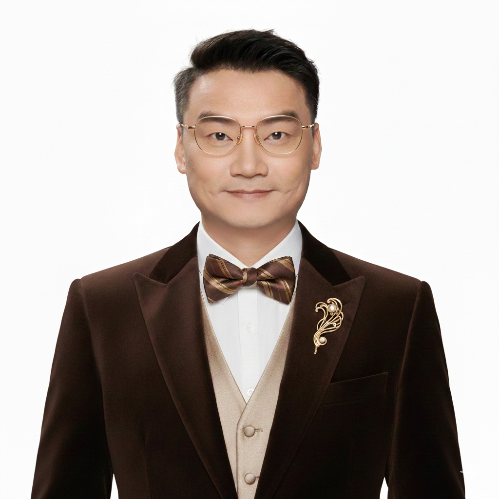Formal portrait of John Garfield Wang in 2026